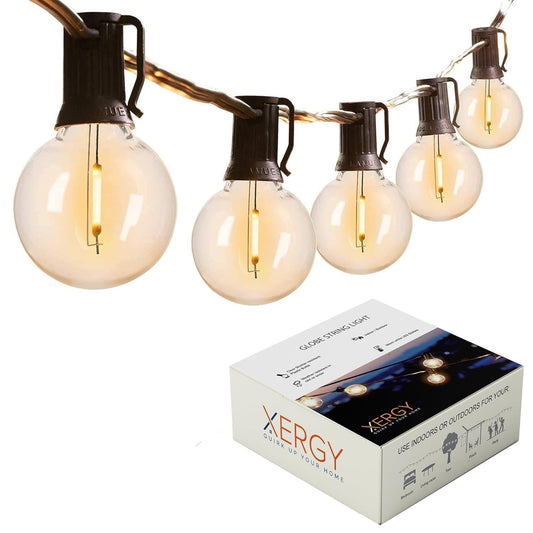 100 Bulbs G40 Globe Lights For Decoration - 100 Feet (Warm White )
